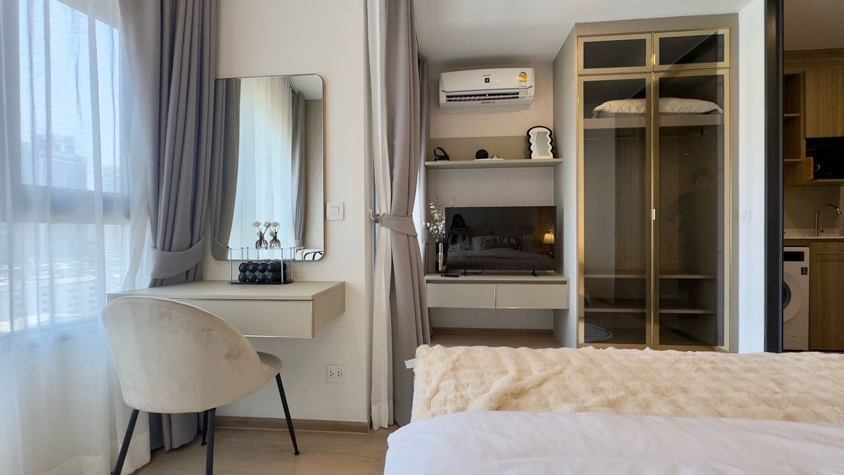 For Rent : Life Rama4-Asoke 1ห้องนอน 1ห้องน้ำ ห้องสวย เฟอร์นิเจอร์ครบ พร้อมเข้าอยู่ – รูปที่ 2