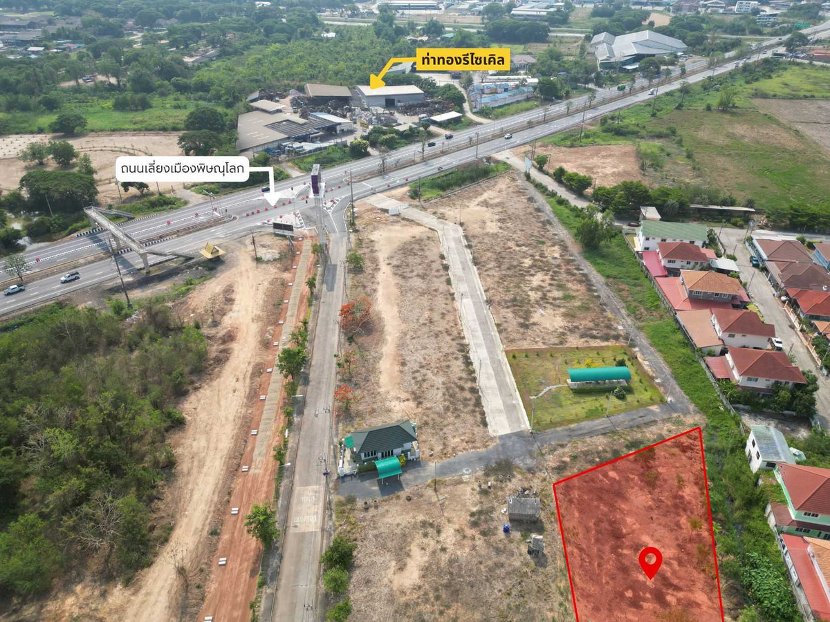 More than 4 rai of land has been filled in, near the X-ray intersection and Phitsanulok Bypass Road. – รูปที่ 2