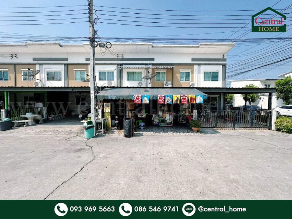 Townhouse Lalin Town Lio Bliss Tamru Samut Prakan with grocery business. Townhouse Lalin Town Lio Bliss Tamru Samut Prakan with grocery business.