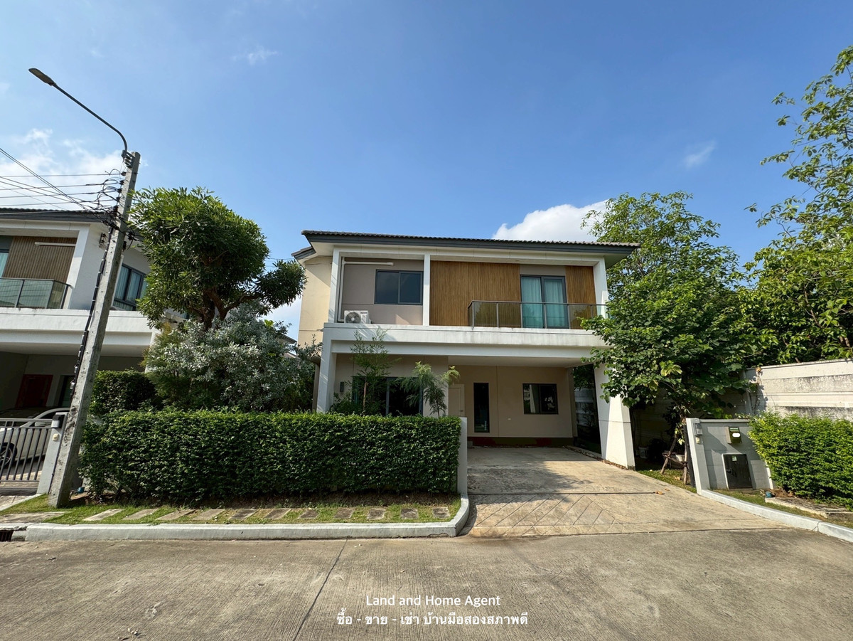 Single house for sale, CENTRO Ratchapruek 2, corner house, good condition. Single house for sale, CENTRO Ratchapruek 2, corner house, good condition.