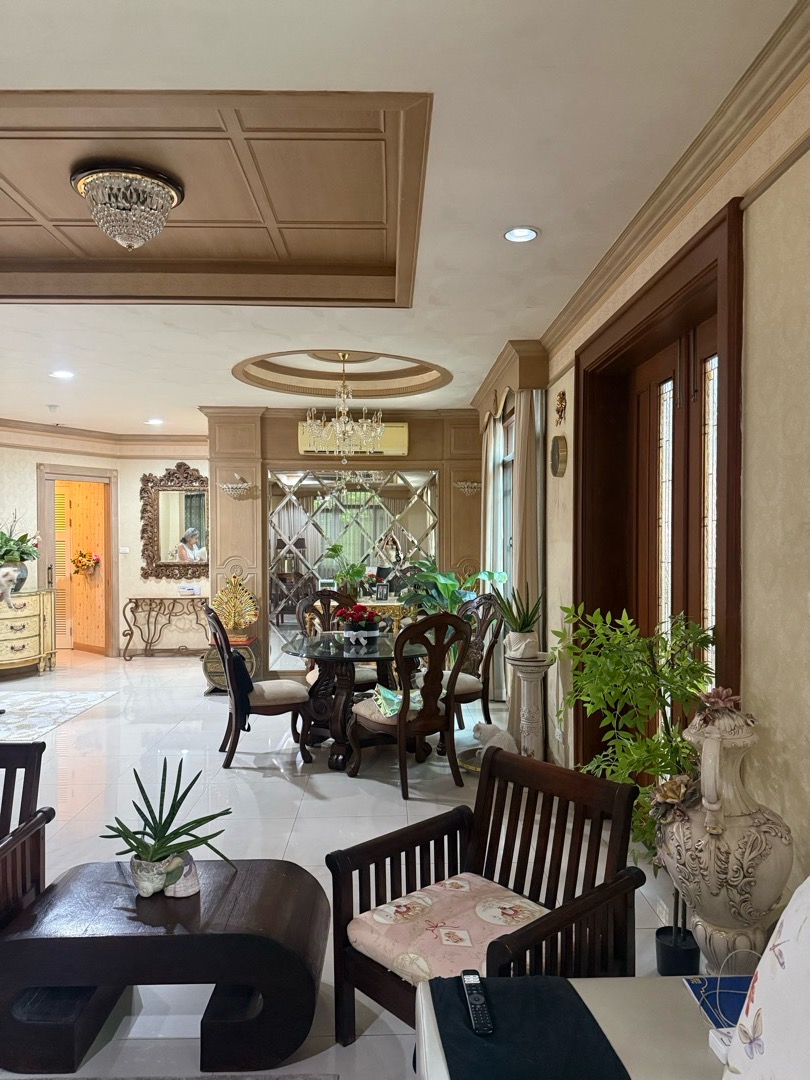 House for rent 🔥 Large detached house, 4 bedrooms, 5 bathrooms, with furniture. Near Suvarnabhumi Airport 15 minutes 🥰📍 – รูปที่ 3