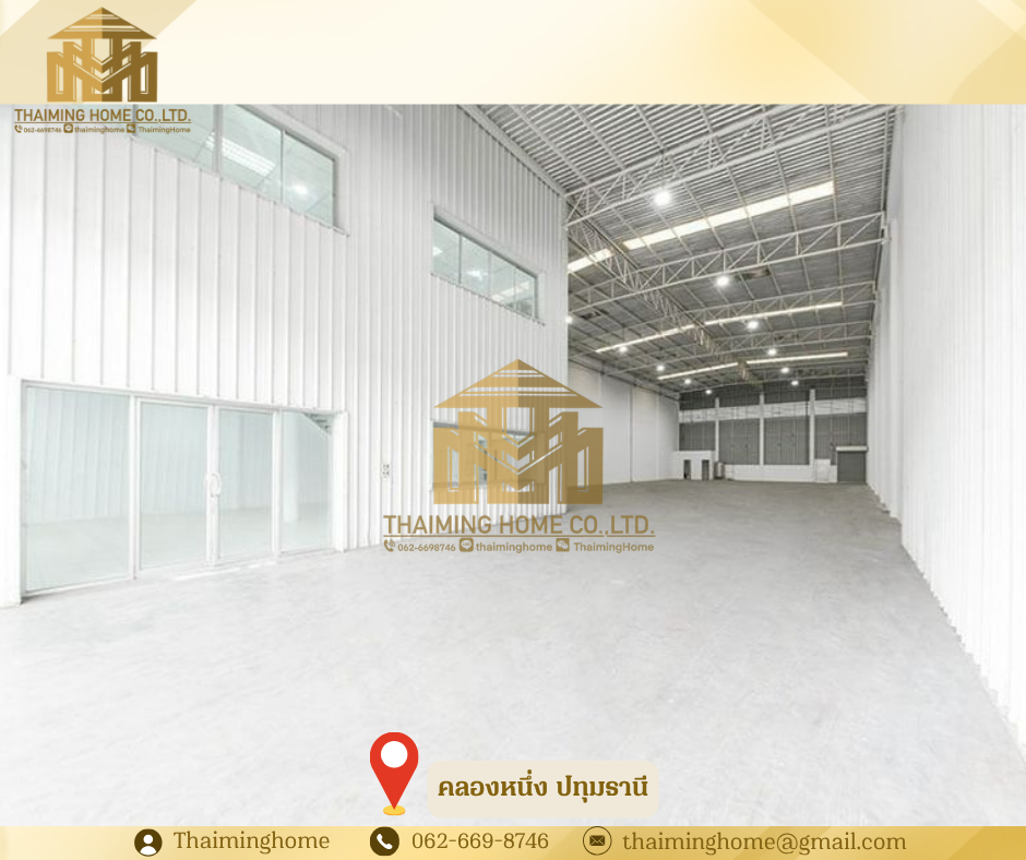 โรงงาน/โกดังให้เช่า ขนาด ขนาด 650 ตรม. คลองหนึ่ง ปทุมธานี(รหัสทรัพย์TW4-20726) – รูปที่ 3