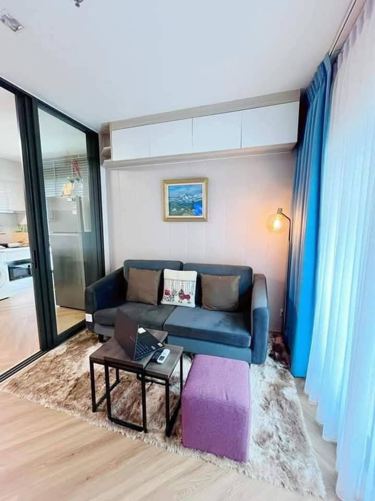 ให้เช่า Life Sukhumvit 48 ห้องมุม ใกล้ BTS พระโขนง ห้องสวย พร้อมอยู่ เฟอร์นิเจอร์ครบ – รูปที่ 3