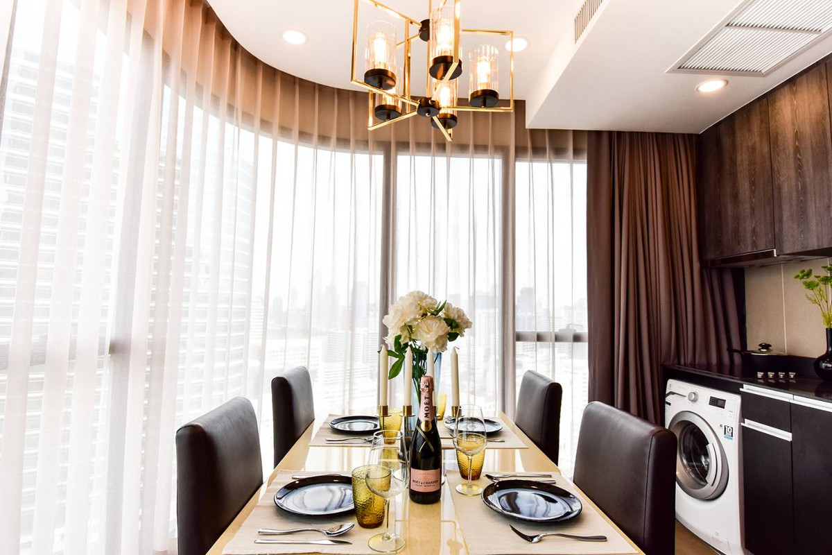 🔥ราคาพิเศษ วิวสวนลุม ตะวันออก Ashton Chula Silom FOR SALE 2 beds 2 baths size 63 sq.m. 180 m. to MRT Samyan ONLY 17.39 MB – รูปที่ 3