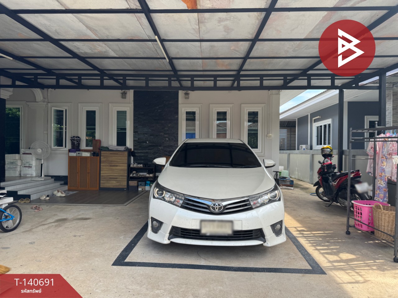 ขายบ้านเดียวชั้นเดียว เนื้อที่ 59.5 ตารางวา แปลงยาว ฉะเชิงเทรา – รูปที่ 2