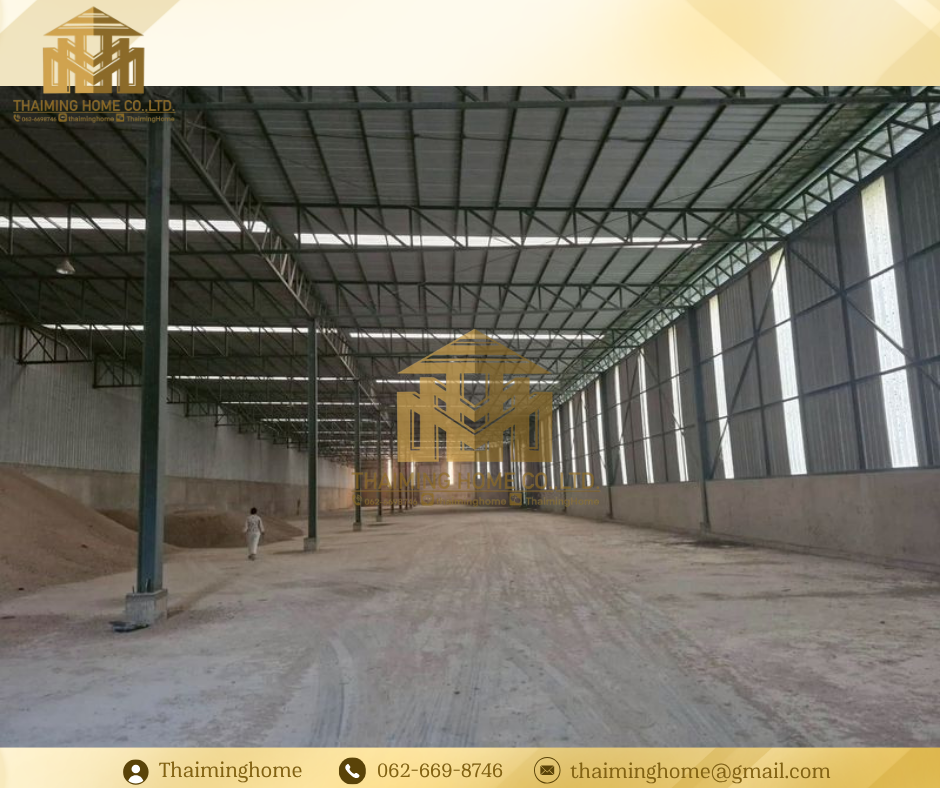 Warehouse/factory for rent, size 9,000 and 7,500 sq m., Wang Sala Subdistrict, Tha Muang District, Kanchanaburi Province (TW9-0726) – รูปที่ 2