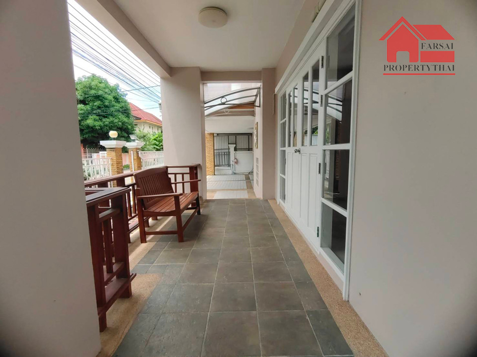 ให้เช่าบ้านเดี่ยว 2ชั้นเนื้อที่ 60ตร.ว พื้นที่ใช้สอย 200ตร.ม 3ห้องนอน 3ห้องน้ำ เฟอร์ครบ ถนนเฉลิมพระเกียรติ ร.9 สวนหลวง ร.9  ราคาเช่า 35,000 บ/ด  ( 泰国房地产公司可以说中文请打电话。081-732-9189  Line : f  ( 泰国房地产公司可以说中文请打电话。081-732-9189   Line : fs258  微信密码 F0817329189  ) – รูปที่ 2