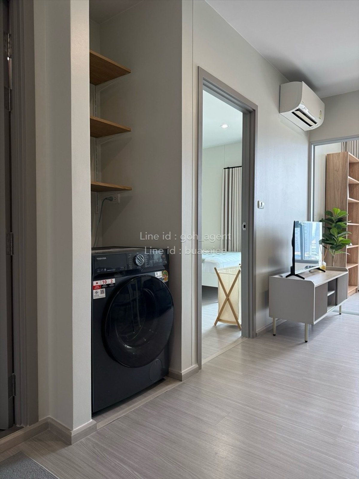 Condo for rent, The Parkland Phetkasem 56 (The Parkland Phetkasem 56), corner room, Building A, next to MRT Phasi Charoen, 0 meters. – รูปที่ 3