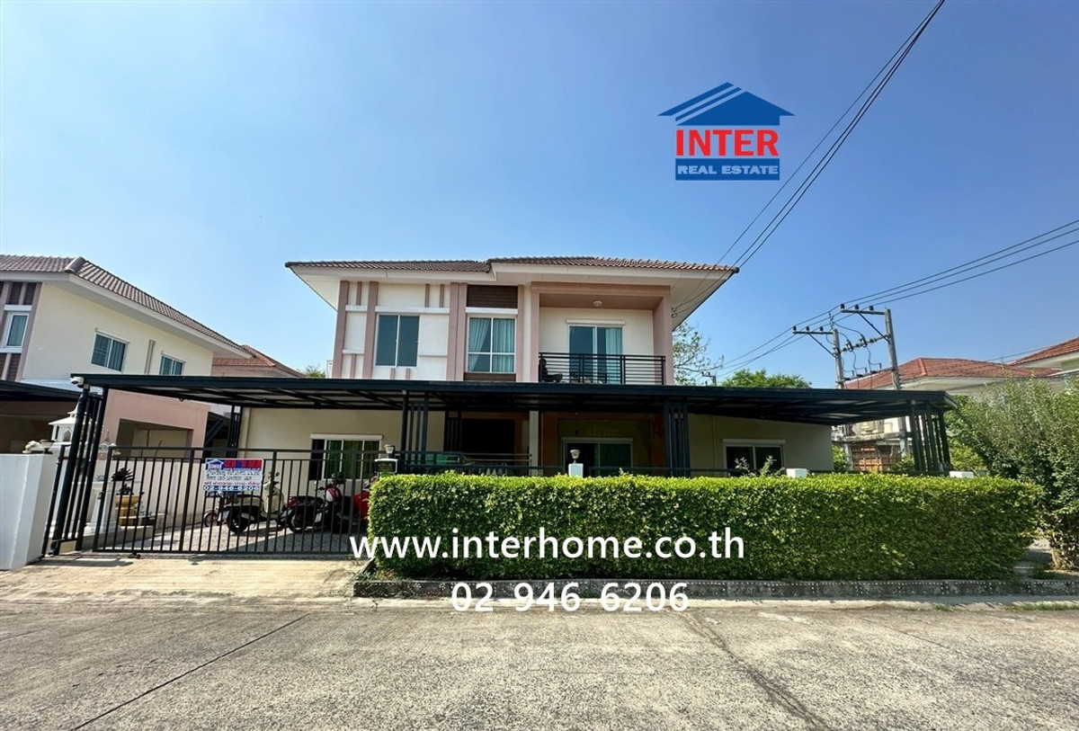 บ้านเดี่ยว 2 ชั้น 63 ตร.ว. หมู่บ้านบุรีรมย์ รังสิต คลอง4 ใกล้ตลาดลาดสวายคลอง4 ถนนรังสิต-นครนายก ถนนพระองค์เจ้าสายคลอง4 ลำลูกกา ปทุมธานี – รูปที่ 2