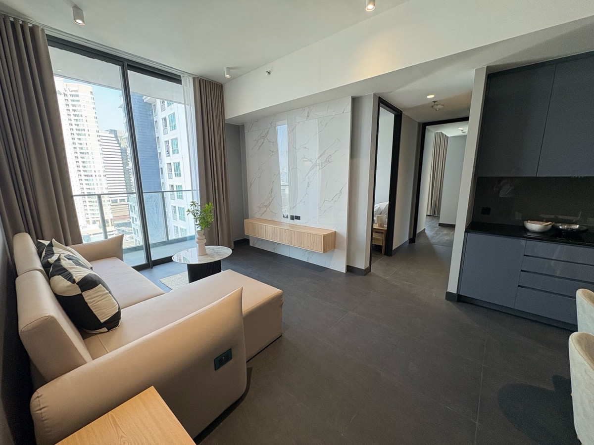 🔥Rent 2BR 2BR🔥98sqm🔥Floor21🔥120,000/month🔥Pet Friendly🐶🐈 – รูปที่ 2