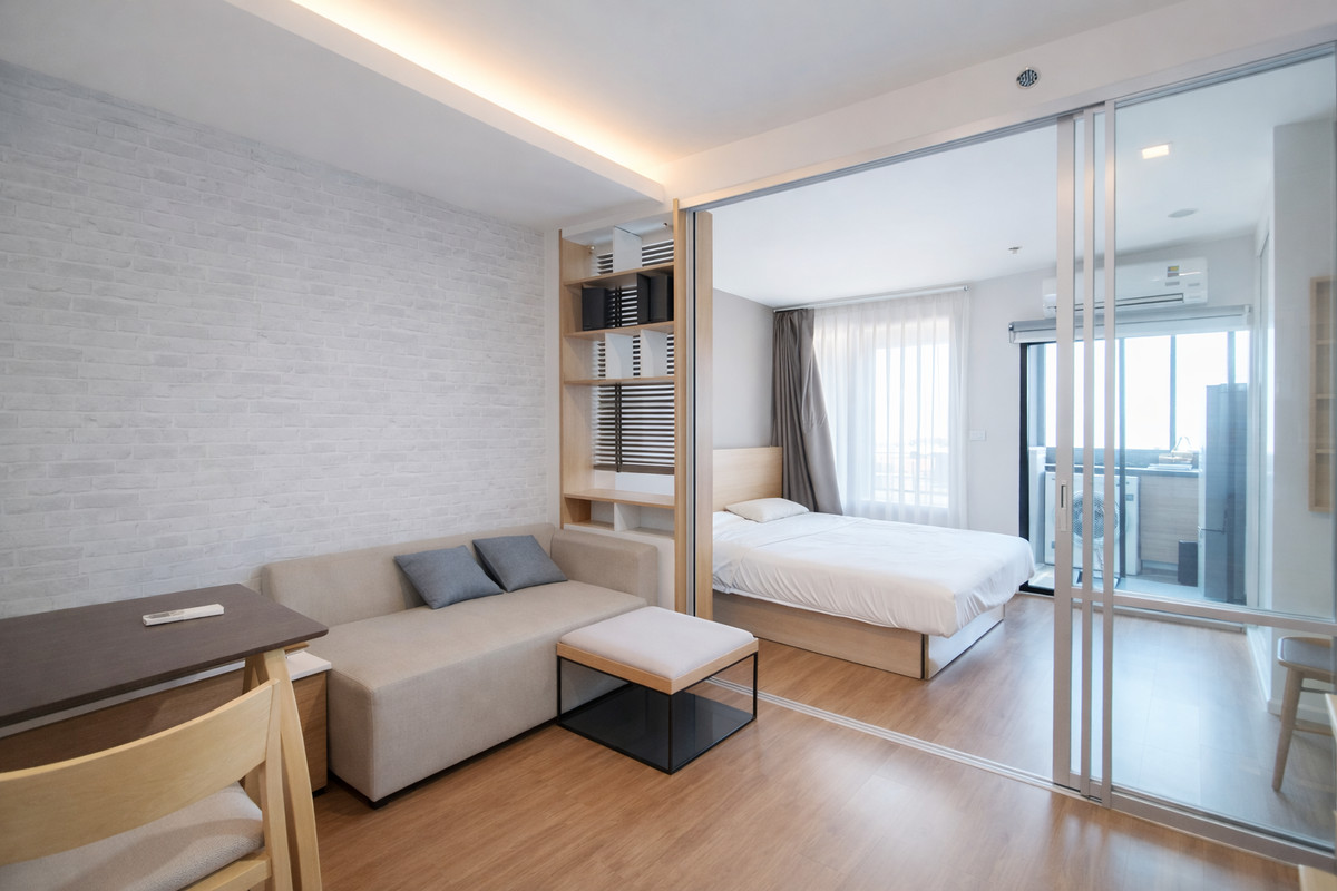 For rent 1 bedroom, 1 bathroom, U Delight Residence Riverfront Rama 3.
