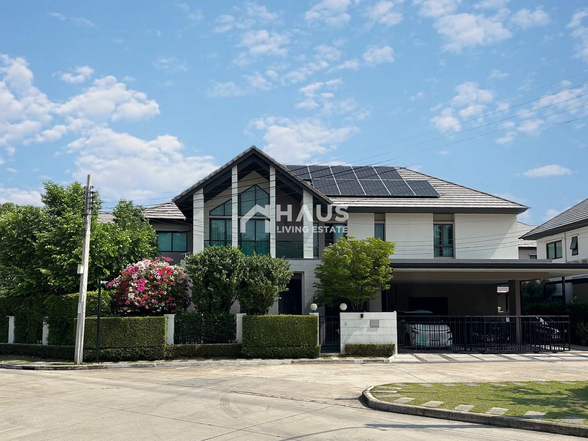 💎 Rare item V.I.P! Front corner doesn't hit anyone + solar cells (3 million cut) 🔥 Single house for sale Bangkok Boulevard Signature Sathorn - Ratchaphruek 🔥 Bangkok Boulevard Signature Sathorn / 4 bedrooms #HRP1051