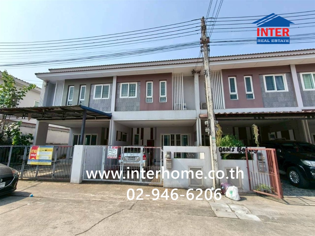 Townhouse, 2 floors, 22 sq m, Suetrong Cozy Village, Phase 3, Kanchanaphisek Road. Rangsit-Nakhon Nayok Road, Thanyaburi, Pathum Thani Townhouse, 2 floors, 22 sq m, Suetrong Cozy Village, Phase 3, Kanchanaphisek Road. Rangsit-Nakhon Nayok Road, Thanyaburi, Pathum Thani