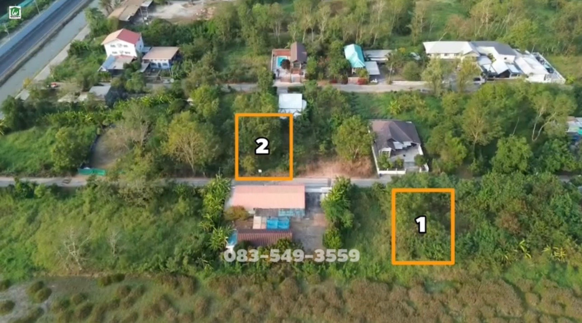 Land for sale, 104 sq m, near Talat Thai, Khlong Sam Subdistrict, Khlong Luang District, Pathum Thani Province.