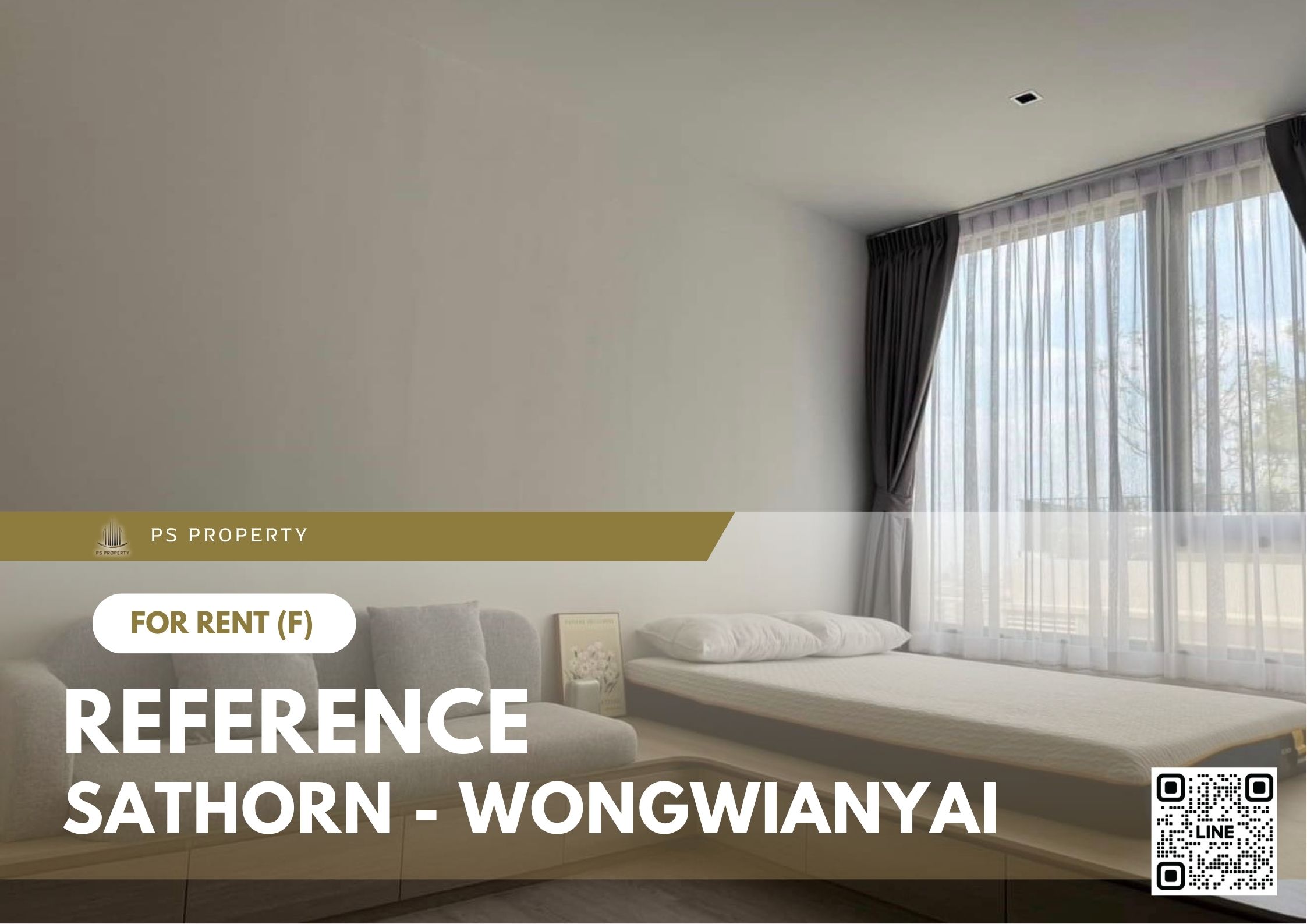 ให้เช่า ✨ Reference Sathorn - Wongwianyai ✨ เฟอร์นิเจอร์ และ เครื่องใช้ไฟฟ้าครบ ใกล้ BTS วงเวียนใหญ่ ให้เช่า ✨ Reference Sathorn - Wongwianyai ✨ เฟอร์นิเจอร์ และ เครื่องใช้ไฟฟ้าครบ ใกล้ BTS วงเวียนใหญ่