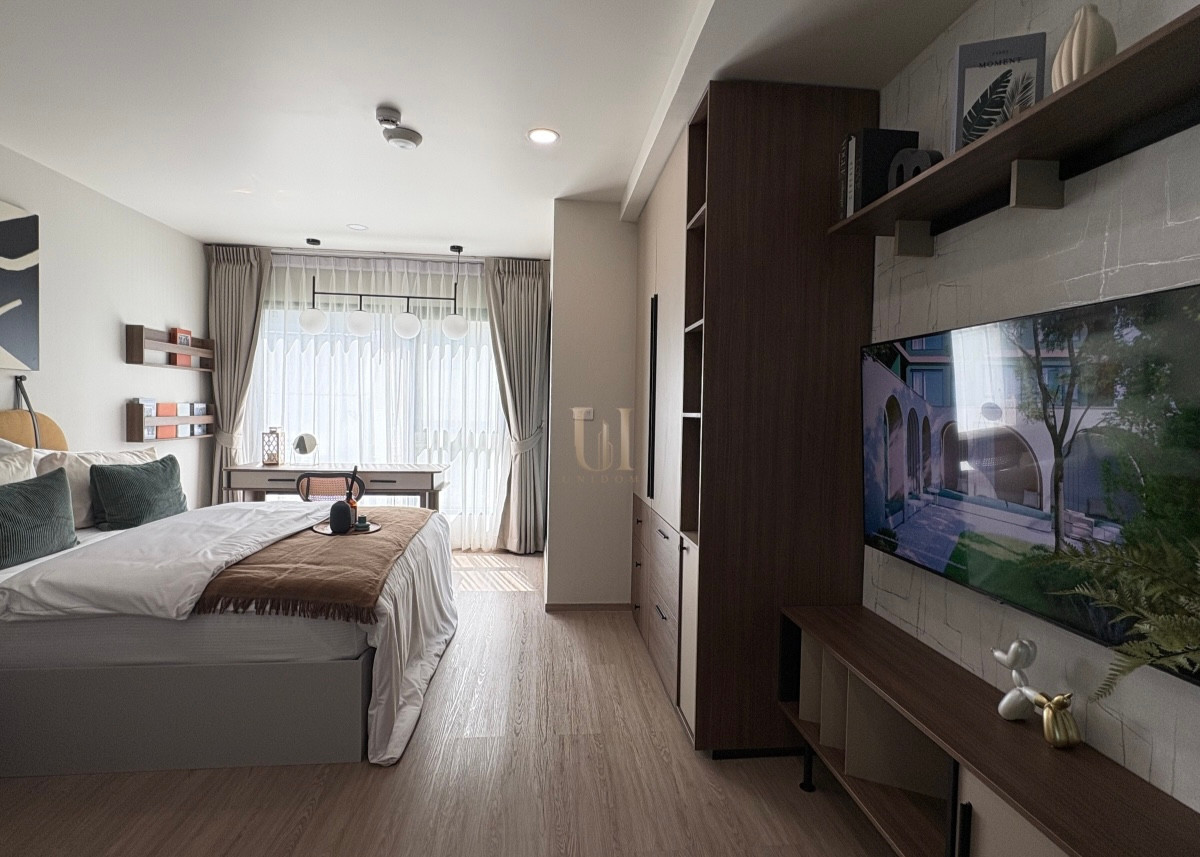 For sale, 1 bedroom, 26 sq m, in the heart of Ratchada, convenient travel, close to MRT and complete lifestyle sources. For sale, 1 bedroom, 26 sq m, in the heart of Ratchada, convenient travel, close to MRT and complete lifestyle sources.