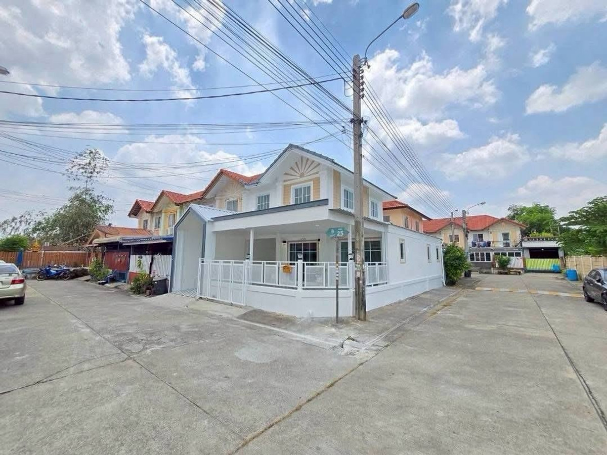บ้านรีโนเวทใหม่ พฤกษา41 ทาวน์เฮ้าส์ 2 ชั้นหลังมุมนอก พร้อมเข้าอยู่ – รูปที่ 3