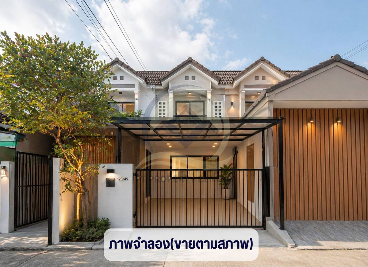 : หมู่บ้านสุขสันต์ 9 ทาวน์โฮม 2 ชั้น ซอยเพชรเกษม 110 หนองแขม  -	ราคาพิเศษ แหล่งชุมชน เปิดกว้างสำหรับเจรจา พร้อมพิจารณาทุกข้อเสนอ  – รูปที่ 2