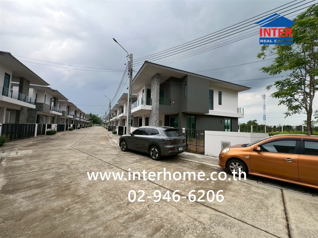 บ้านเดี่ยว 2 ชั้น 150.4 ตร.ว. หมู่บ้านเอสเกต พรีเมี่ยม ราชพฤกษ์-346 ซอยวัดท่าเกวียน ถนนราชพฤกษ์ ถนนหมายเลข345 ปากเกร็ด นนทบุรี – รูปที่ 2