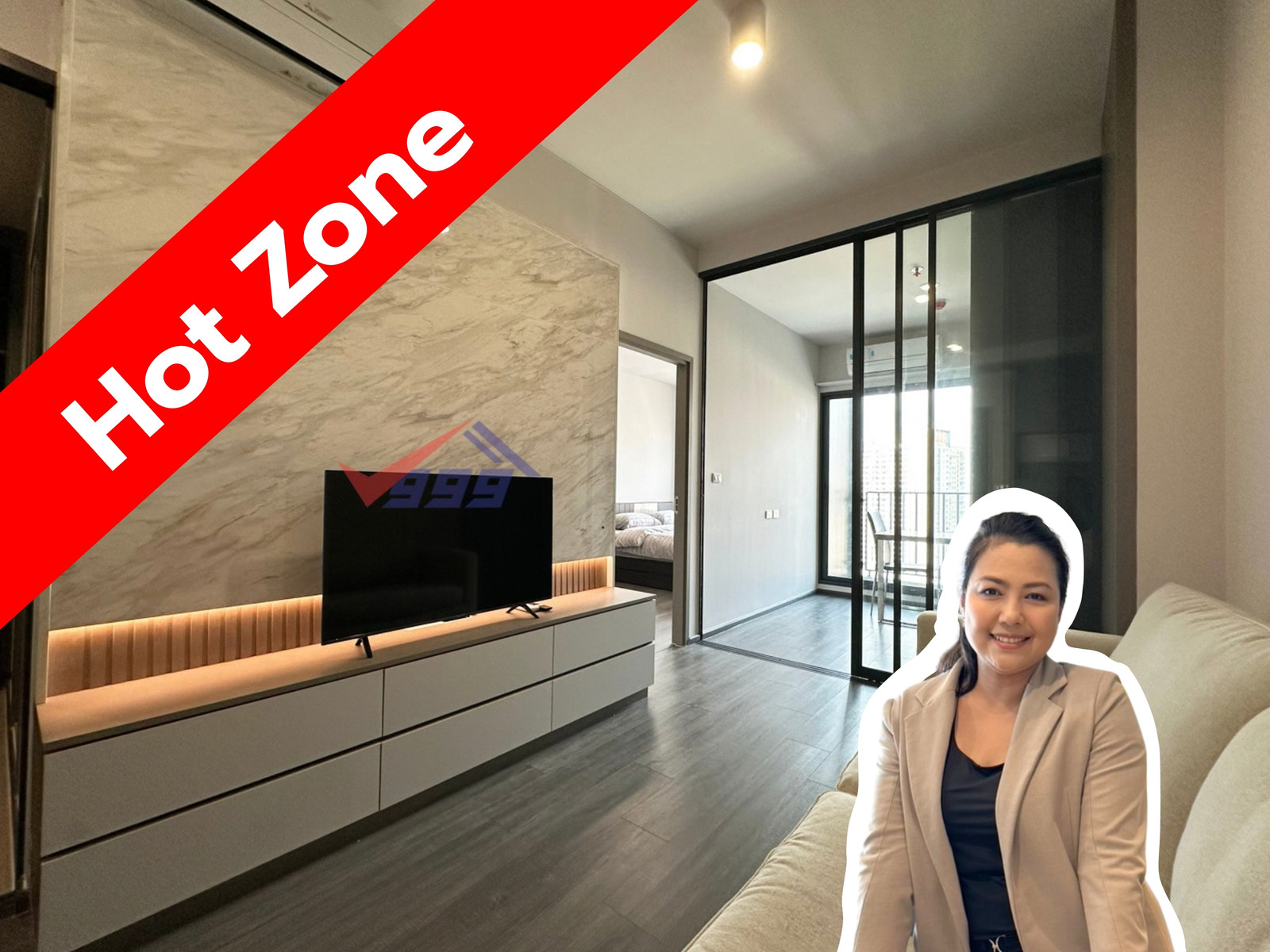 🏙️ ให้เช่าคอนโด - ห้องใหม่สวยมาก!!  พร้อมเข้าอยู่ 