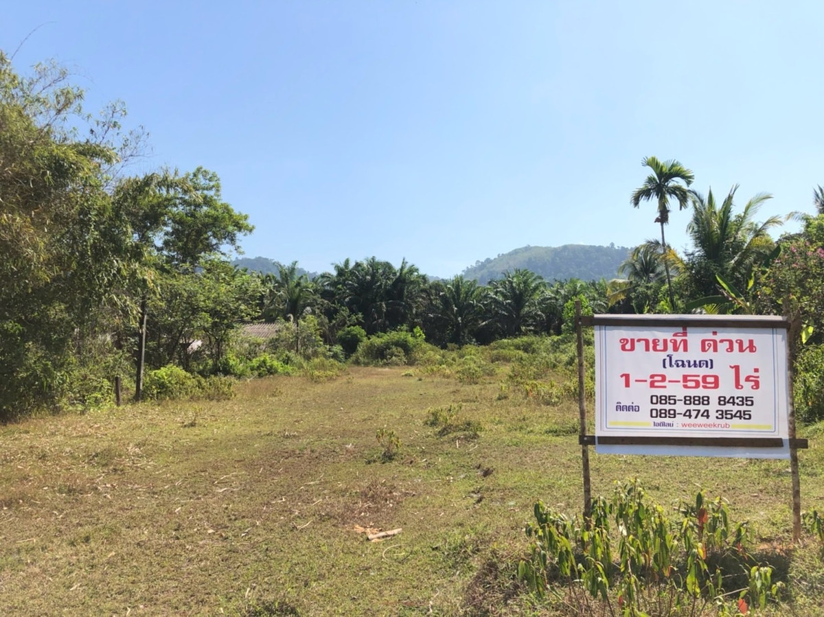 land sale tropical moutain view