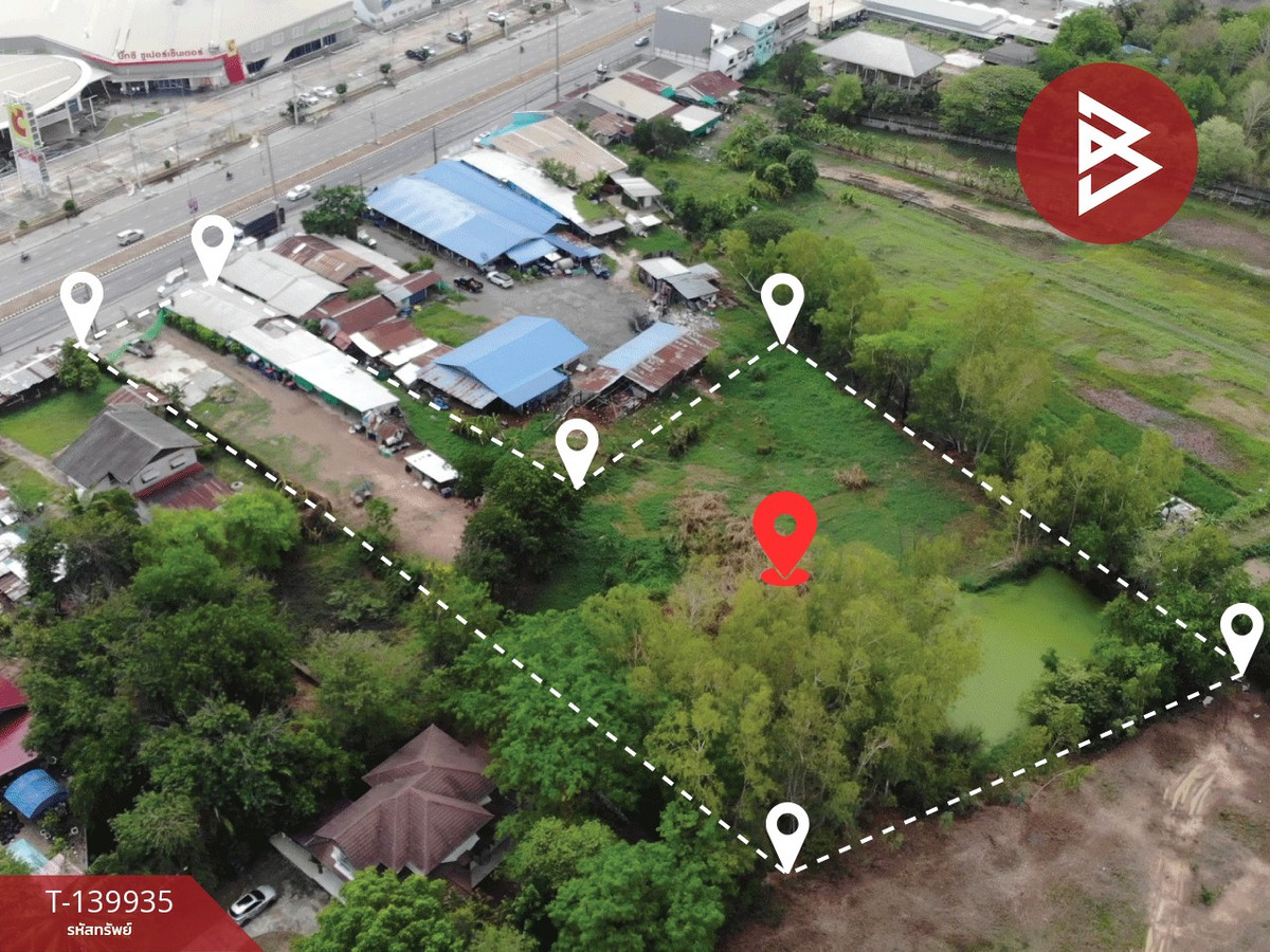 Land for sale, area 3 rai 2 ngan 7.8 square wah, Keeng Subdistrict, Mueang Maha Sarakham, prime location. – รูปที่ 3