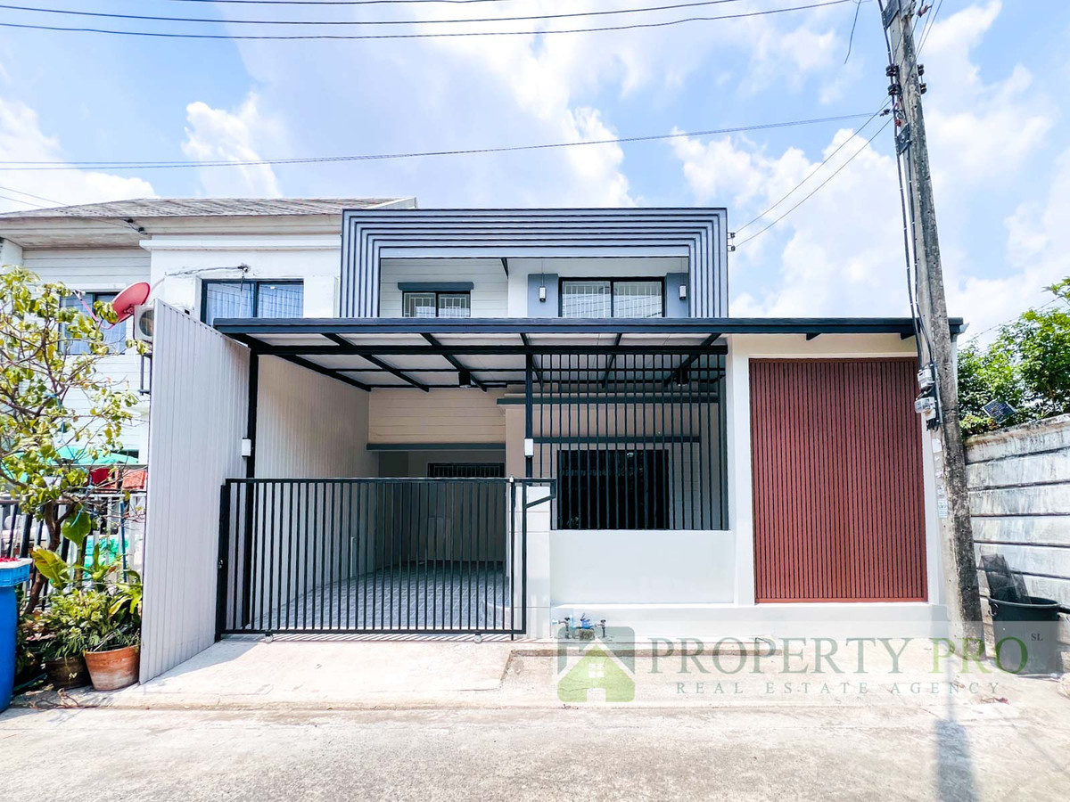 ขาย บ้าน พฤกษา 40 รังสิต คลอง 3 ทาวน์โฮม 2 ชั้น ขนาด 20 ตรว 120 ตรม 3 นอน 2 น้ำ รีโนเวทใหม่  ใกล้ รังสิต-นครนายก คลองหลวง พหลโยธิน วิภาวดีรังสิต กาญจนาภิเษก : SL26S-007