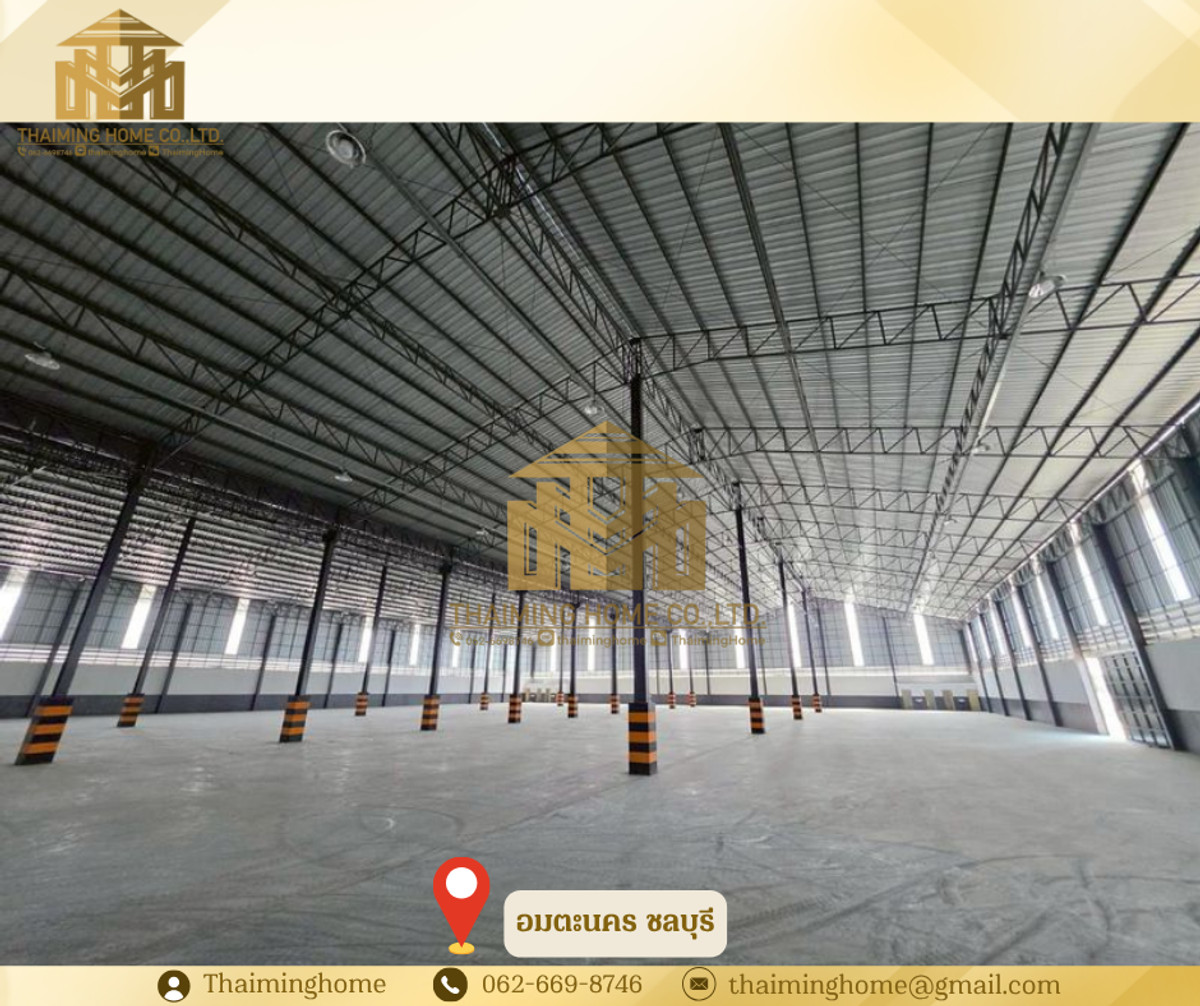 โรงงาน/โกดัง ให้เช่า 3,000ตรม อมตะนคร พานทอง ชลบุรี ผังสีเหลืองอ่อน (TW8-17626) – รูปที่ 4
