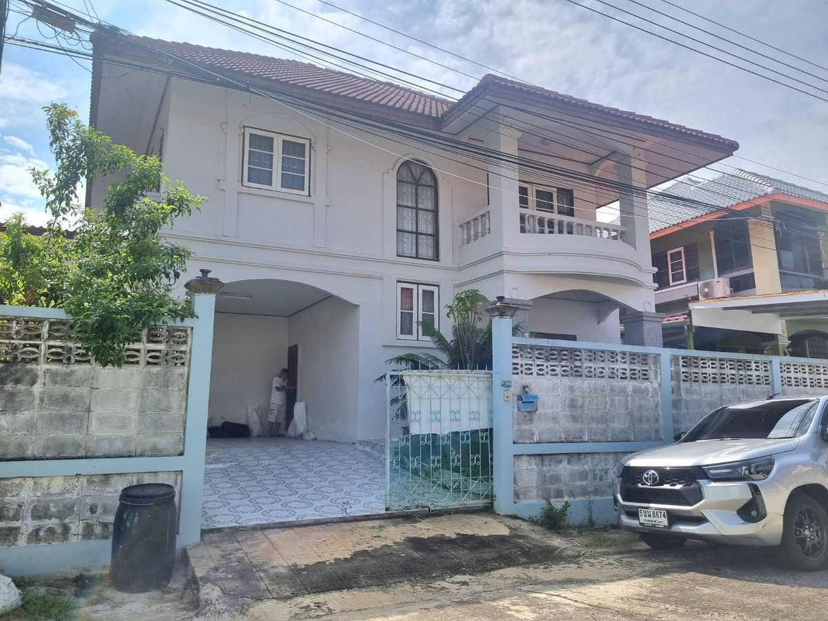 ขายบ้านเดี่ยว ทำเลหนามแดง–เทพารักษ์ หน้าบ้านกว้าง ใช้สอยคุ้ม หมู่บ้านสุภาวัลย์ Baan Suphawan Thepharak ใกล้สถานีรถไฟฟ้า ศรีเทพา