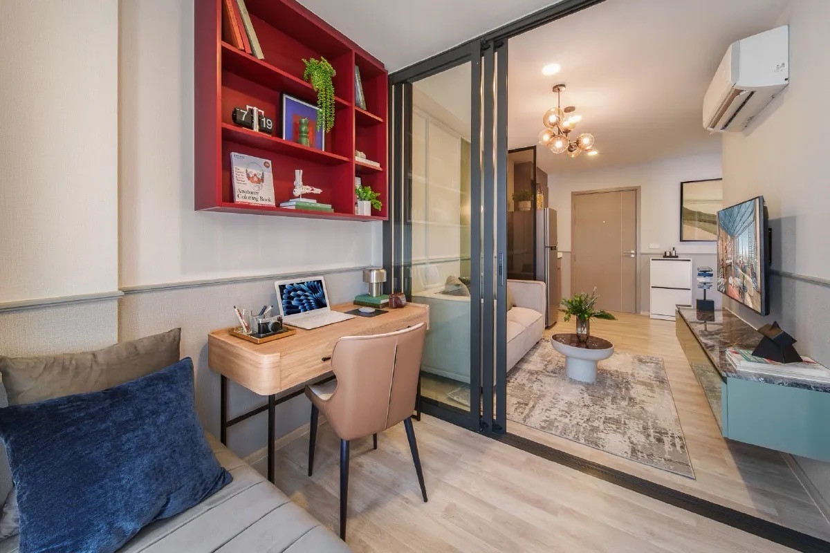 Bangkok MRT Two bedrooms Condo Next to iconsiam Aspire Itsaraphap – รูปที่ 2