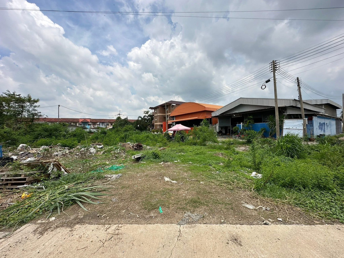 Selling cheap, below appraised price, 2 plots of empty land, 199 square meters, Baan Kritsana 2 project, Pathum Thani-Sam Khok-Sena #LB122 – 001197 – รูปที่ 3
