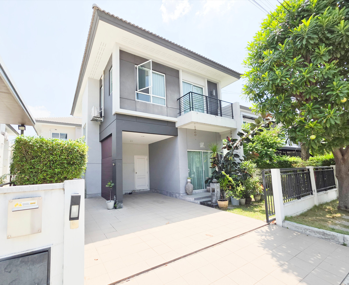 ถูกมาก!!! บ้านเดี่ยว  หมู่บ้าน เซนโทร วัชรพล พื้นที่ 50 ตรว. 3 ห้องนอน 3 ห้องน้ำ  พร้อมแต่งสวนรอบบ้านสวย ทำเลดี ติดถนนสุขาภิบาล 5 – รูปที่ 2