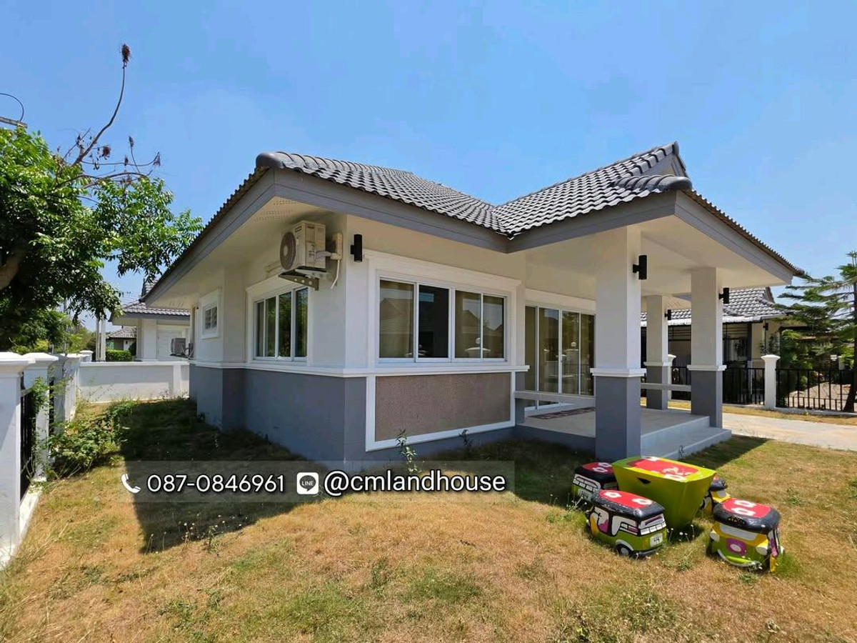 บ้านสวย ใหม่กริ้บ พร้อมเฟอร์นิเจอร์ ใกล้เมือง 6 กม. ใกล้แยกหลุยส์ 2 กม. ถนนวงแหวนรอบกลางเข้าซอยข้างปั๊ม PT 1 กม. * ขายพร้อมผู้เช่า – รูปที่ 4