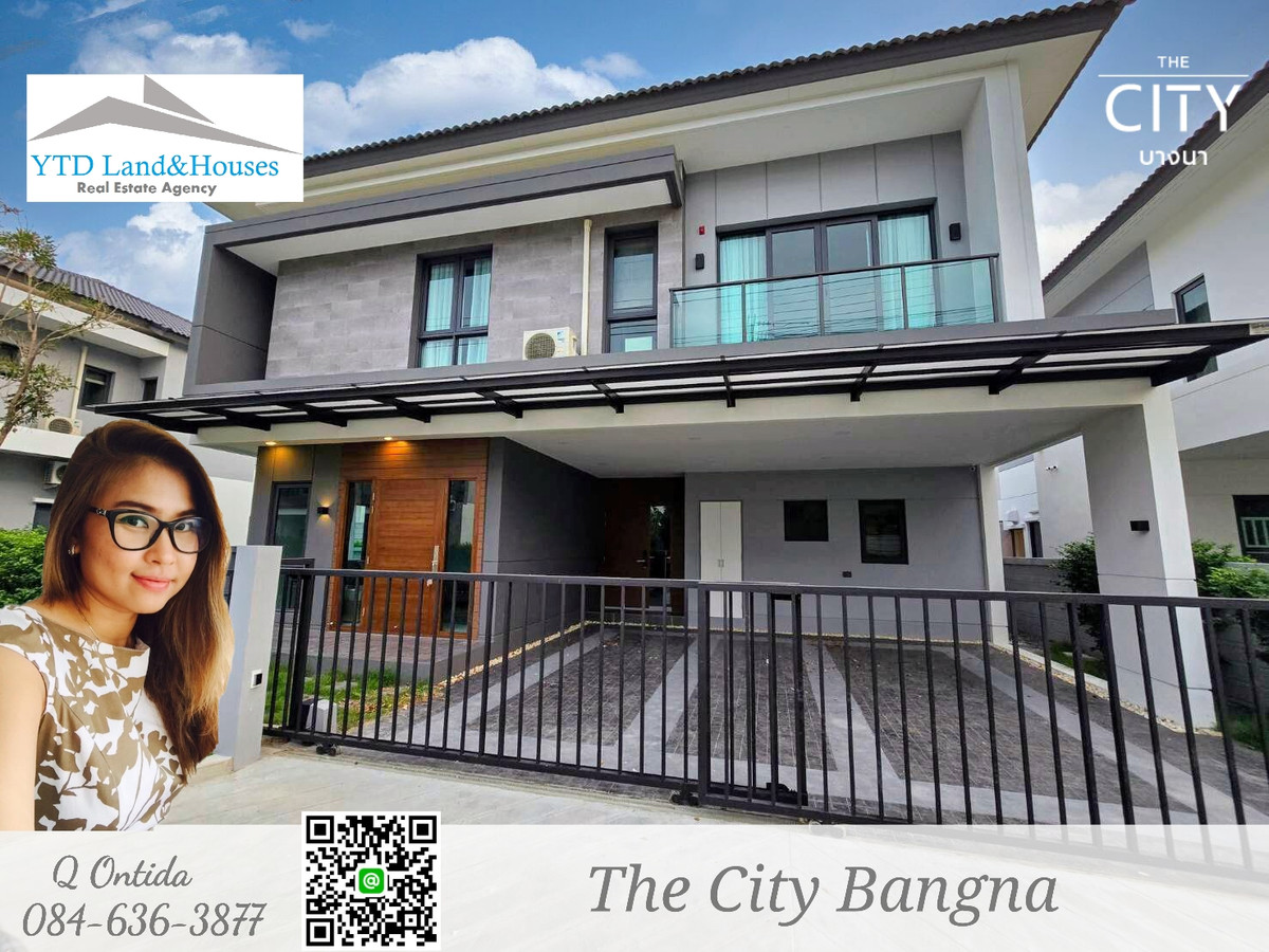 ขาย/ให้เช่า The City บางนา บ้านเดี่ยวหรู บ้านใหม่เ โครงการใหม่ ติดเมกา-บางนา ให้ บ้านหันทิศใต้ บ้านใกล้ทางเดินไปคลับเฮ้าส์ สะดวกมาก ขาย/ให้เช่า The City บางนา บ้านเดี่ยวหรู บ้านใหม่เ โครงการใหม่ ติดเมกา-บางนา ให้ บ้านหันทิศใต้ บ้านใกล้ทางเดินไปคลับเฮ้าส์ สะดวกมาก