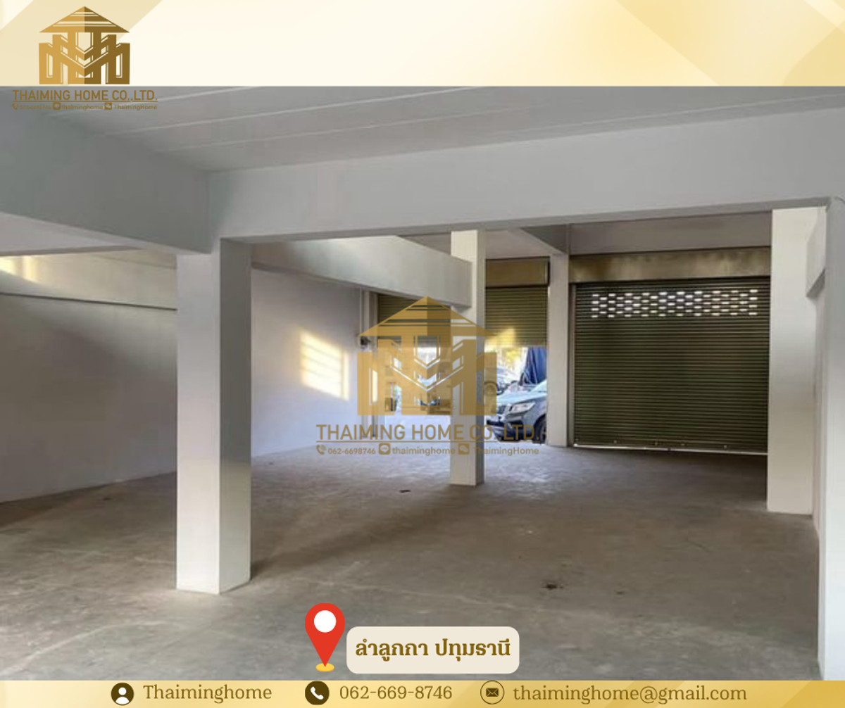 เช่า/ขาย อาคารพาณิชย์ 2 คูหา 3.5 ชั้น ทำเลทอง ตรงข้ามตลาดขนาดใหญ่ คลอง 7 ลำลูกกา ปทุมธานี  (TO7-0326) – รูปที่ 4