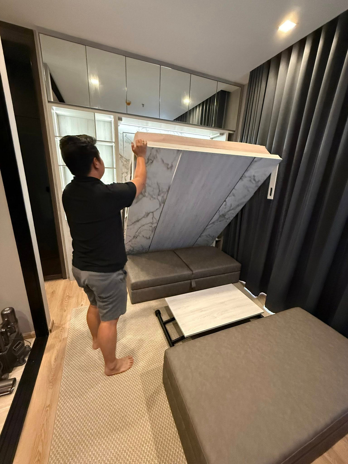 For Rent : Noble Around Ari ห้องใหม่ 1ห้องนอน 1ห้องน้ำ ห้องสวย เฟอร์นิเจอร์ครบ พร้อมเข้าอยู่ – รูปที่ 4