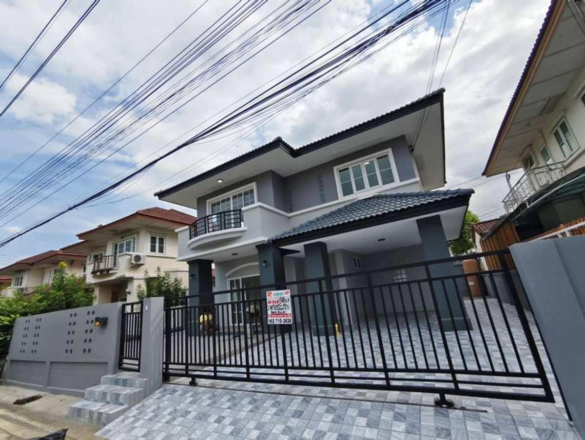 ขายถูก  บ้านเดี่ยว 2 ชั้น หมู่บ้านเดอะสวีท การ์เด้นโฮม 2 ถนนหทัยราษฎร์  (หนองระแหง) บ้านมี 3 ห้องนอน  2 ห้องน้ำ – รูปที่ 2