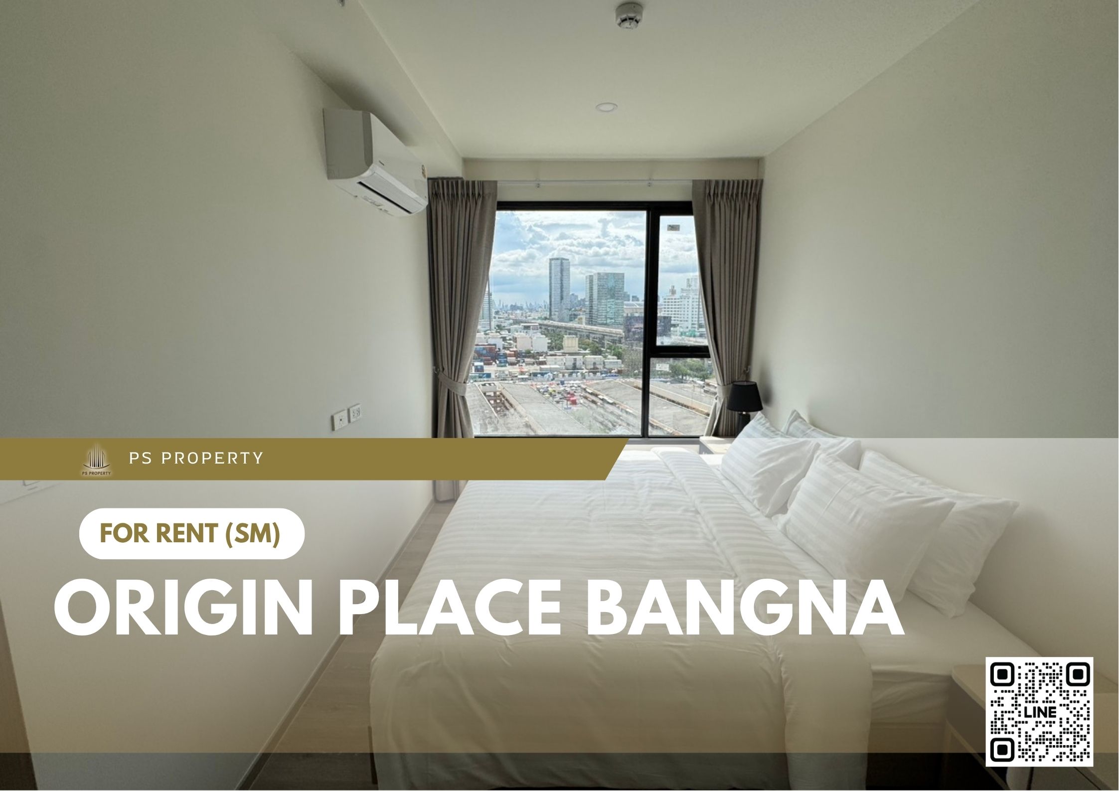 For Rent ✨ Origin Place Bangna ✨ Brand new project, beautifully decorated room, free WiFi, ready to move in. For Rent ✨ Origin Place Bangna ✨ Brand new project, beautifully decorated room, free WiFi, ready to move in.