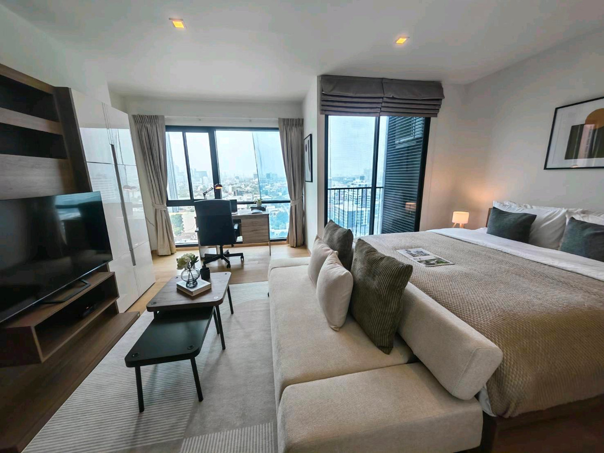 🇬🇧 English (Sale Only – Investment Angle)🔥 For Sale – Noble Reflex (Ari)Rare Unit | City View | With Tenant (Managed by Sontana)📍 Location: Ari (near BTS Ari)🏢 18th Floor – Open city view🛏 Studio (~40 sqm)🛁 Bathtub – รูปที่ 3