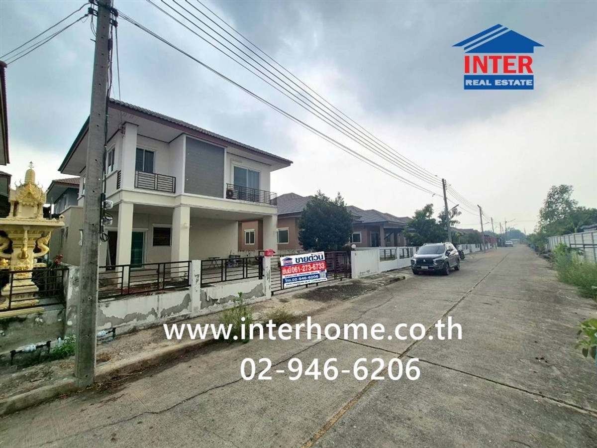 บ้านเดี่ยว 2 ชั้น 60 ตร.ว. หมู่บ้านปัญญสิริย์ ใกล้โรงพยาบาลลาดหลุมแก้ว ซอยเทศบาล7 ลาดหลุมแก้ว ปทุมธานี – รูปที่ 3