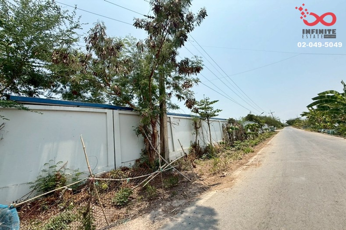 Land for sale, 11 rai already filled, Highway 304 - Sattapirom, Bang Kla, Chachoengsao, near Thai Arrow. Next to a public road – รูปที่ 3