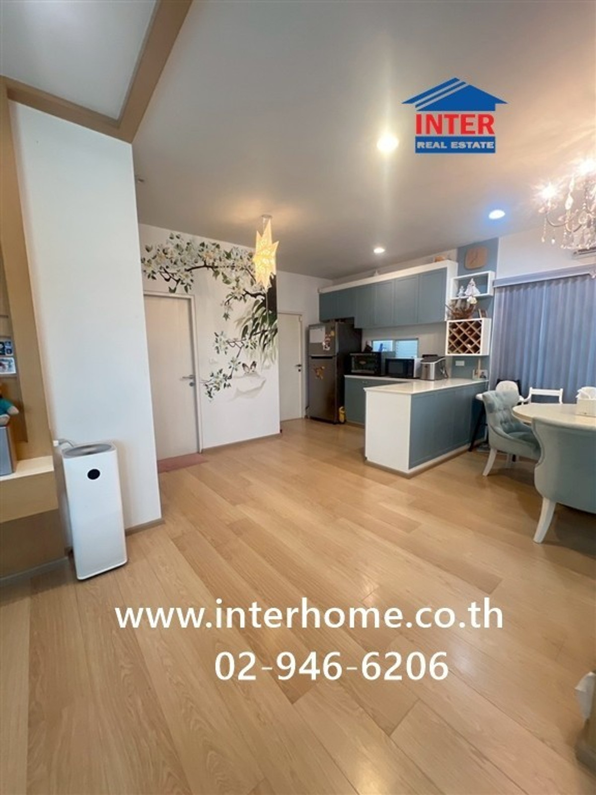 2-story detached house, 55.5 sq m, Burasiri Panya Inthra Village. Near Safari World Soi Liab Khlong Song 20, Khubon Road, Liab Khlong Song Road, Khlong Sam Wa District, Bangkok – รูปที่ 3