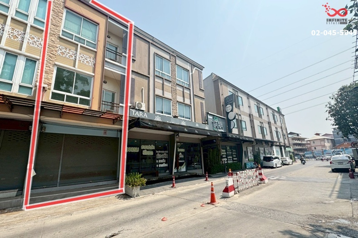 3-story commercial building for sale, Thara Avenue Rangsit, Khlong 3, Rangsit-Nakhon Nayok Road. – รูปที่ 3