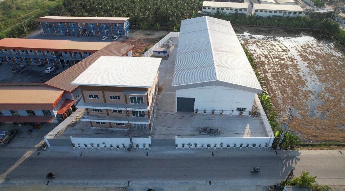 For Rent, Warehouse + 3-Storey Office 📐 Area 1,675 sq.m. 📍 Sam Phran, Nakhon Pathom – รูปที่ 2