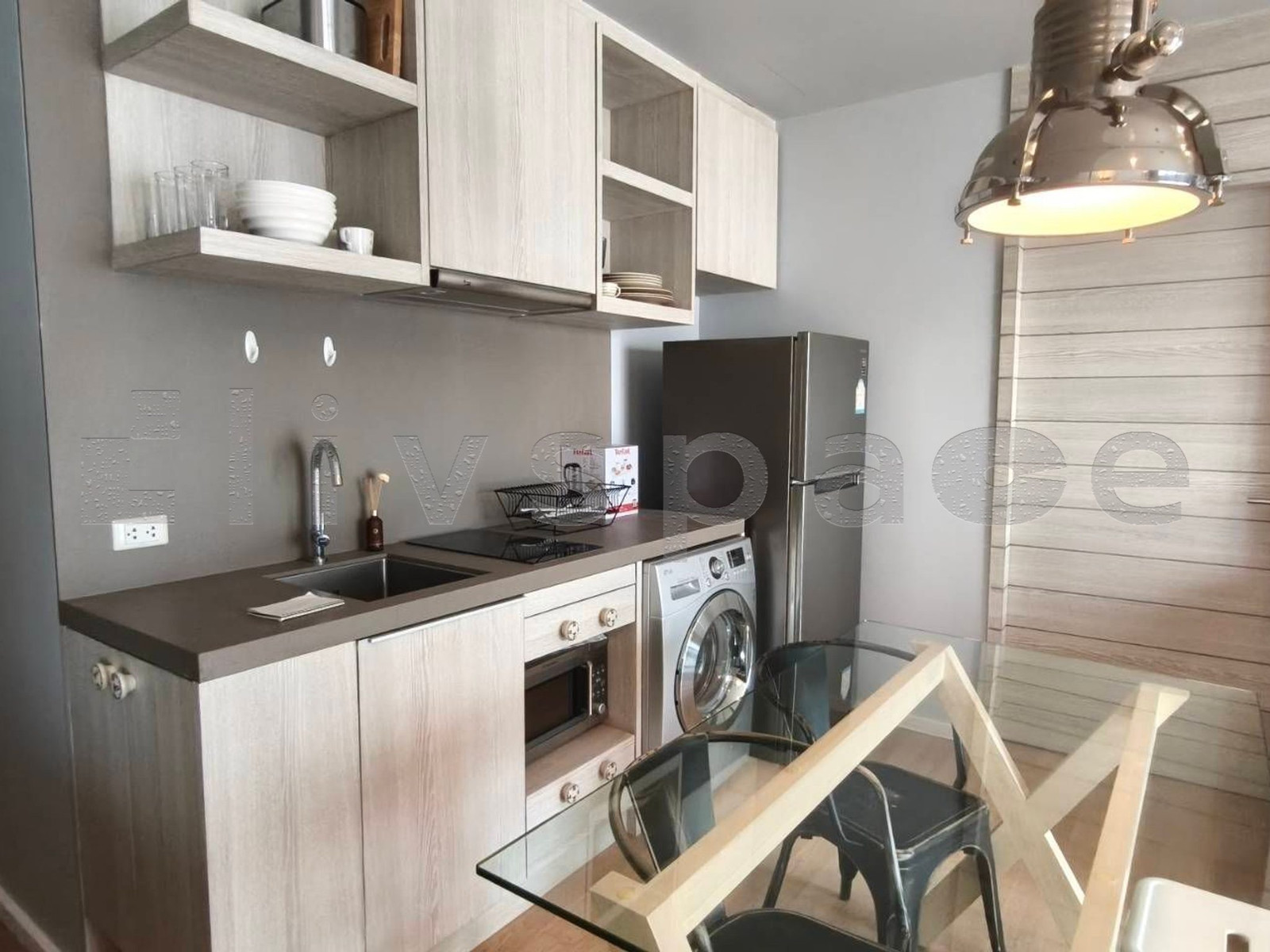 ▚ L05C0FNツ ให้เช่า: Noble Refine 1 Bed 55ตร.ม. ห้องมุม แต่งสวย Industrial Modern Style พร้อมอยู่✨ – รูปที่ 4