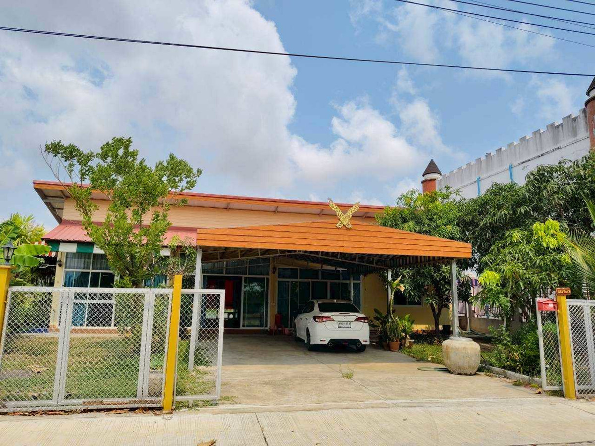 ขายบ้านเดี่ยวชั้นเดียว ริมน้ำ บรรยากาศรีสอร์ท ถนนศรีวารี ใกล้สนามบินสุวรรณภูมิ – รูปที่ 2