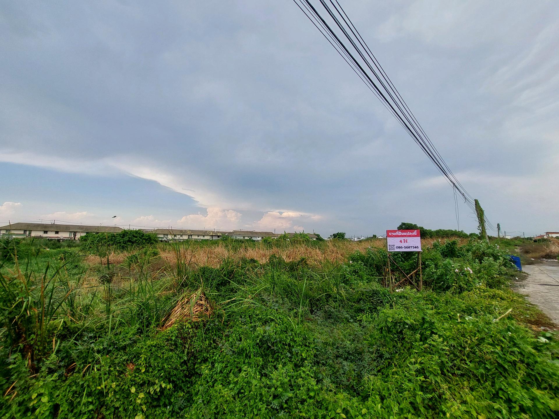 Empty land for sale, 10 title deeds, totaling 4 rai, along Khlong 3, Lam Luk Ka, title deed ready to transfer ownership. – รูปที่ 4