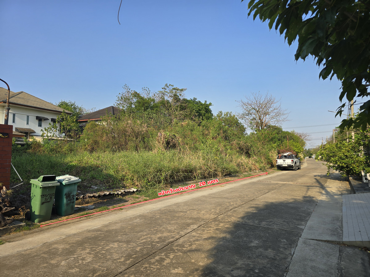 [ขายด่วน] ที่ดินแปลงสวย ทรงสี่เหลี่ยมจัตุรัส 106.1 ตร.ว. ม.ชัยพฤกษ์ บางแวก (ซอย 3/11) เหมาะสร้างบ้าน – รูปที่ 3