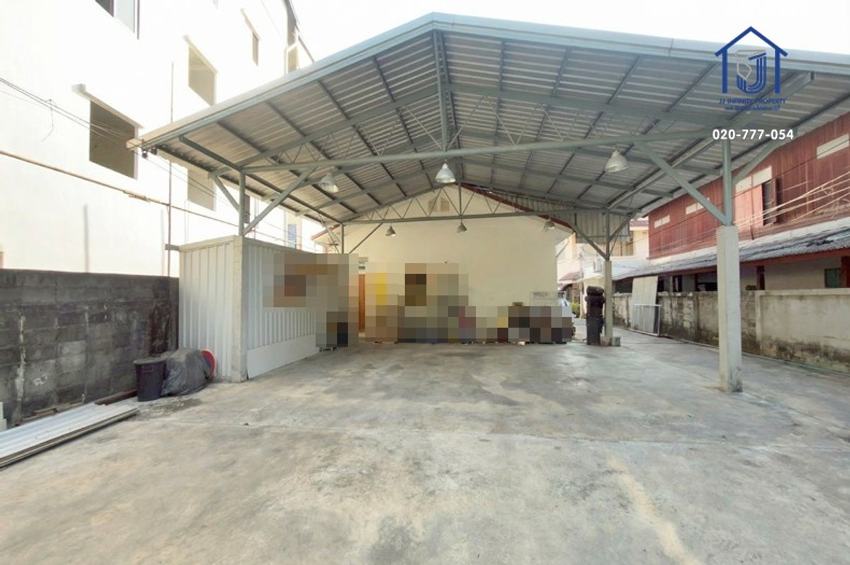 Single-storey detached house for sale, 119 square meters, Soi Sutthiphong 4, Sutthisan Winitchai Road, near MRT Sutthisan Station.