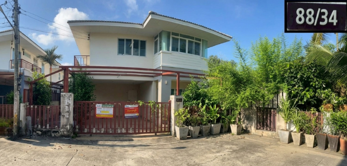 ขายบ้านเดี่ยวหลังมุมหมู่บ้านธัญรดา ย่านถนนเพิ่มสิน สายไหม ขนาดที่ดิน 66.40 ตร.ว. พื้นที่ใช้สอยเยอะ 232.50 ตร.ม. 3 ห้องนอน 4 ห้องน้ำ  ราคาต่อรองได้ – รูปที่ 2
